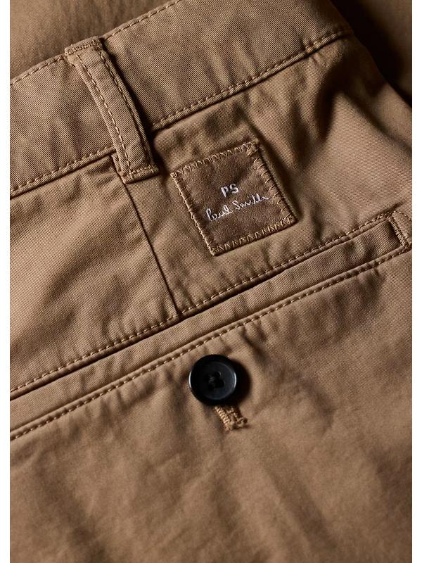 PS By Paul Smith Men's Organic Cotton-Twill Shorts - Light Tan Image 4