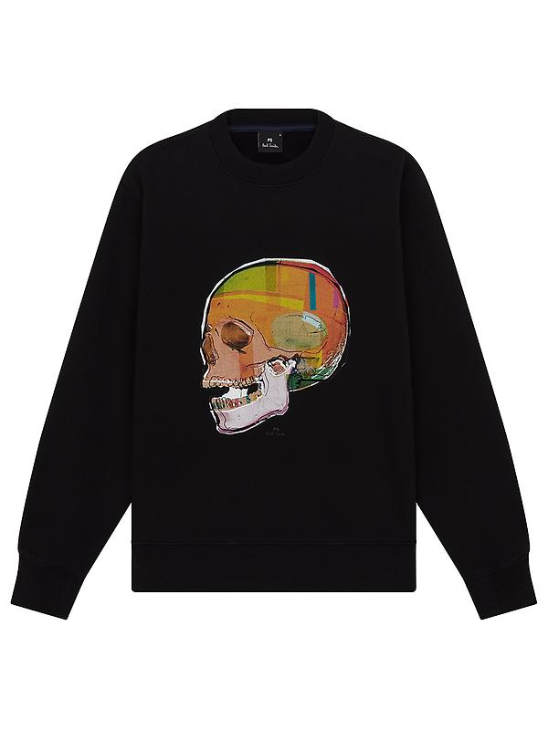 Product image of PS By Paul Smith Men's Skull Sweatshirt - Black