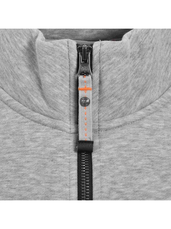 Parajumpers Men's Broad Peak 1/2 Zip Sweatshirt - Ash Grey Melange Image 4