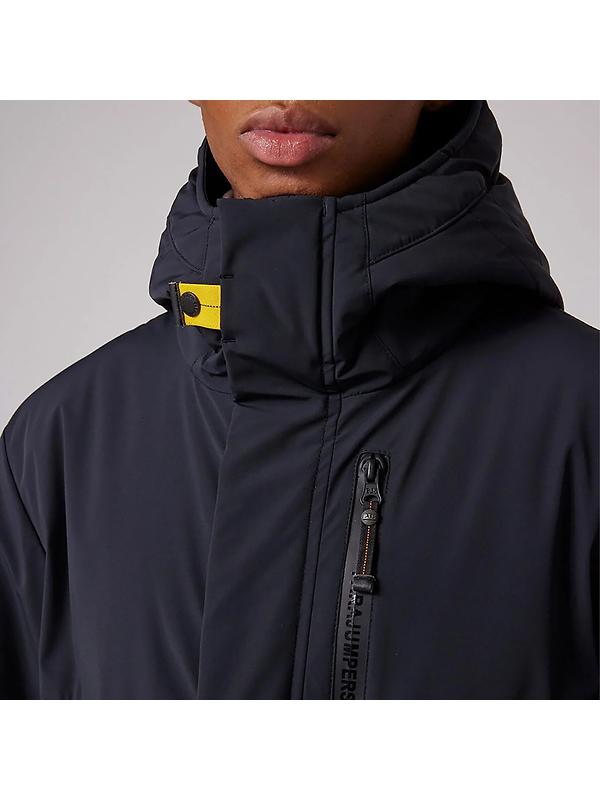 Parajumpers Men's Easy Long Padded Coat - Black Image 5
