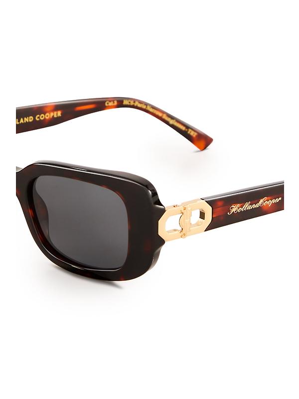 Holland Cooper Women's Paris Narrow Sunglasses - Tortoiseshell Image 4