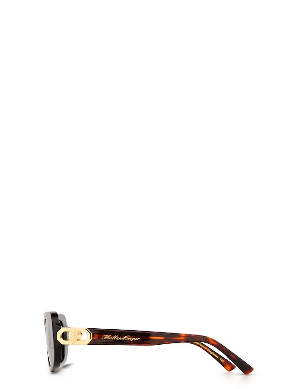 Holland Cooper Women's Paris Narrow Sunglasses - Tortoiseshell Image 7