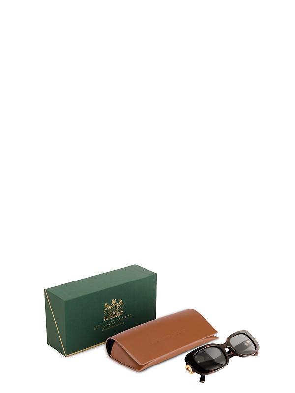 Holland Cooper Women's Paris Narrow Sunglasses - Tortoiseshell Image 6