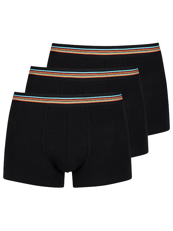 Paul Smith Men's 3 Pack Trunks - Black Product Image