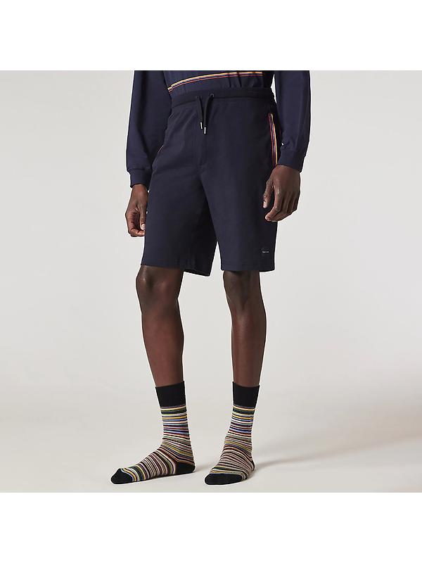 Paul Smith Men's Jersey Cotton Lounge Shorts - Navy Image 2
