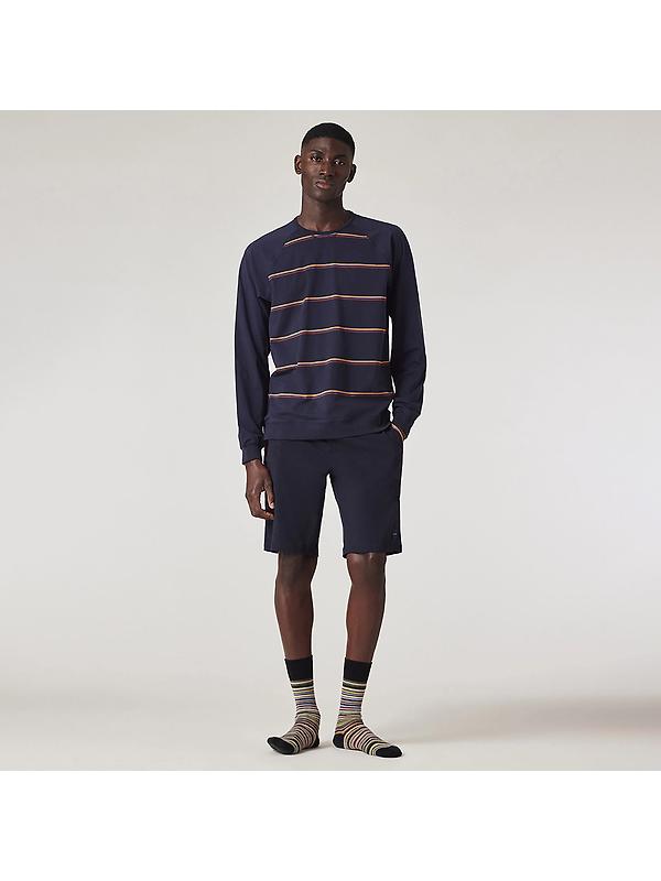 Paul Smith Men's Jersey Cotton Lounge Shorts - Navy Image 3