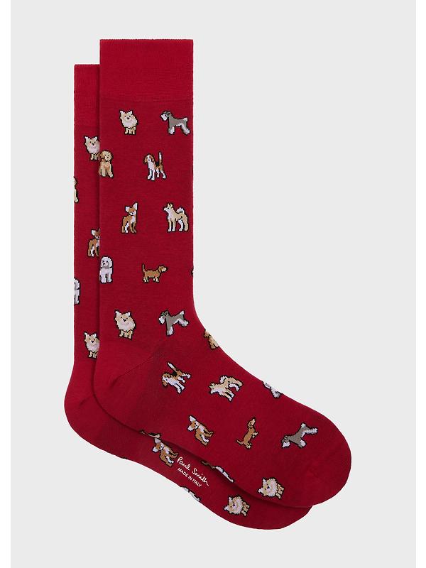 Paul Smith Men's Kyoto Dog 3 Pack Socks - Mix Image 4