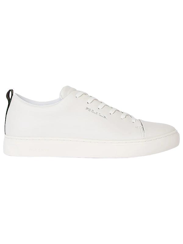 PS By Paul Smith Men's Leather 'Lee' Trainers - White Image 1