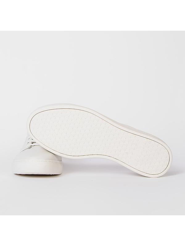 PS By Paul Smith Men's Leather 'Lee' Trainers - White Image 5