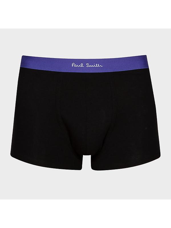 Paul Smith Men's Organic-Cotton 7 Pack Boxer Briefs - Black Image 10