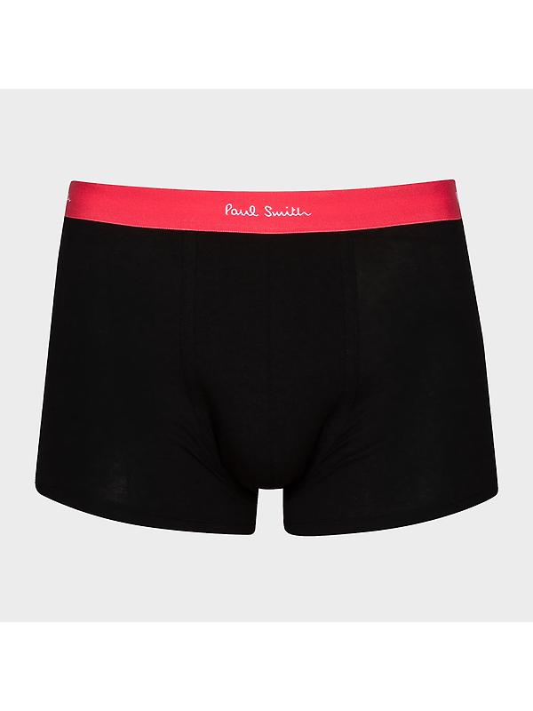 Paul Smith Men's Organic-Cotton 7 Pack Boxer Briefs - Black Image 11