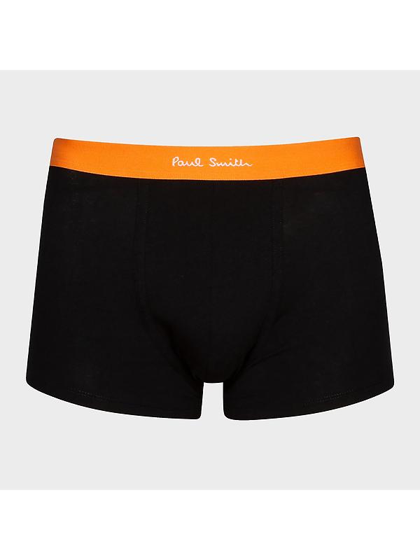 Paul Smith Men's Organic-Cotton 7 Pack Boxer Briefs - Black Image 12
