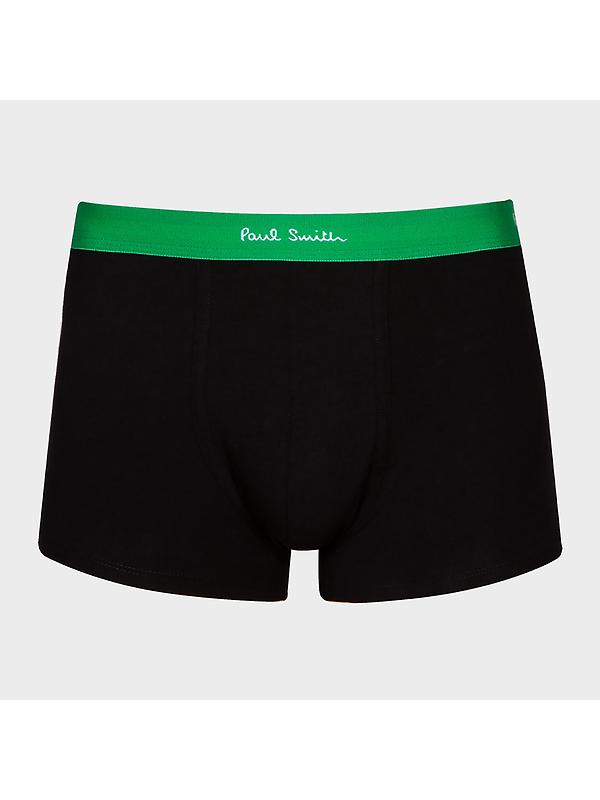 Paul Smith Men's Organic-Cotton 7 Pack Boxer Briefs - Black Image 3
