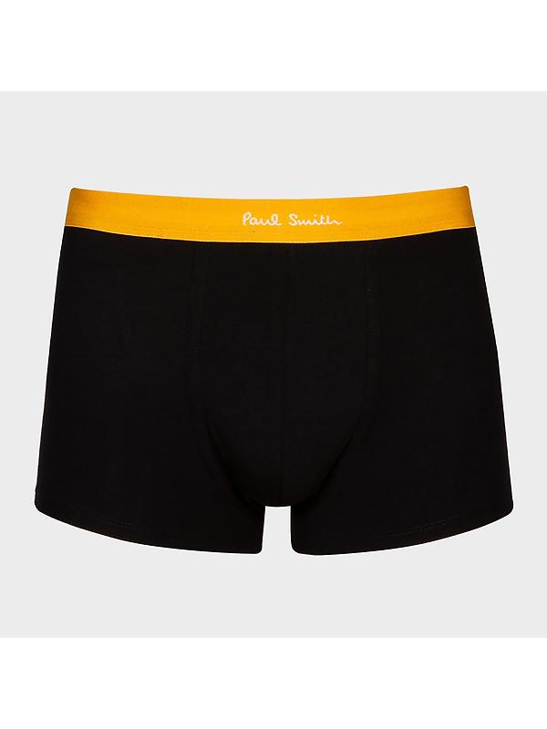 Paul Smith Men's Organic-Cotton 7 Pack Boxer Briefs - Black Image 5
