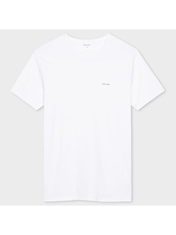 Paul Smith Men's Organic Cotton Logo 3 Pack Lounge T-Shirts - Mixed Image 11