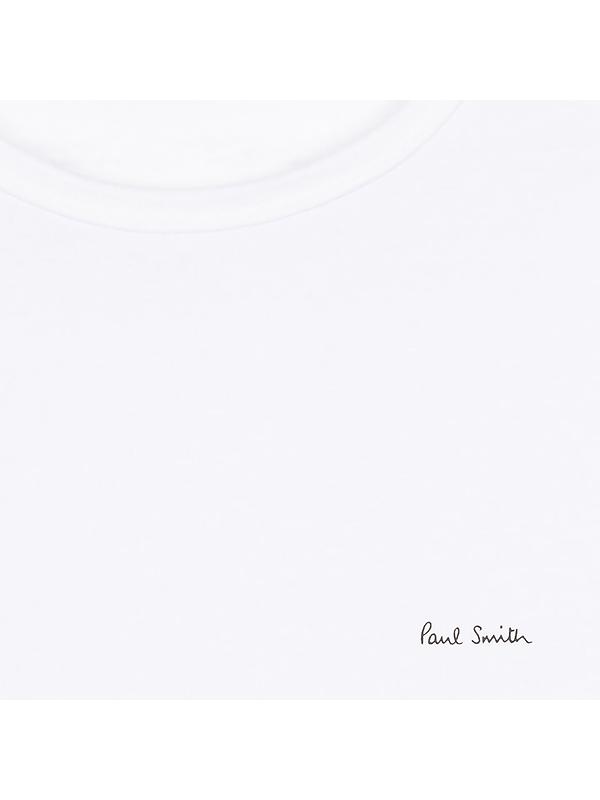 Paul Smith Men's Organic Cotton Logo 3 Pack Lounge T-Shirts - Mixed Image 12
