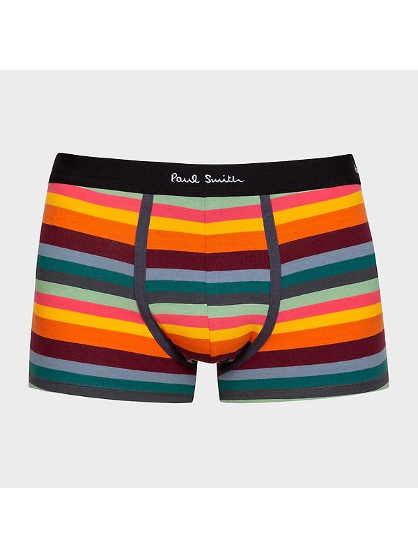 Paul Smith Men's Organic Cotton Mixed 5 Pack Boxer Briefs - Artist Stripe Image 3
