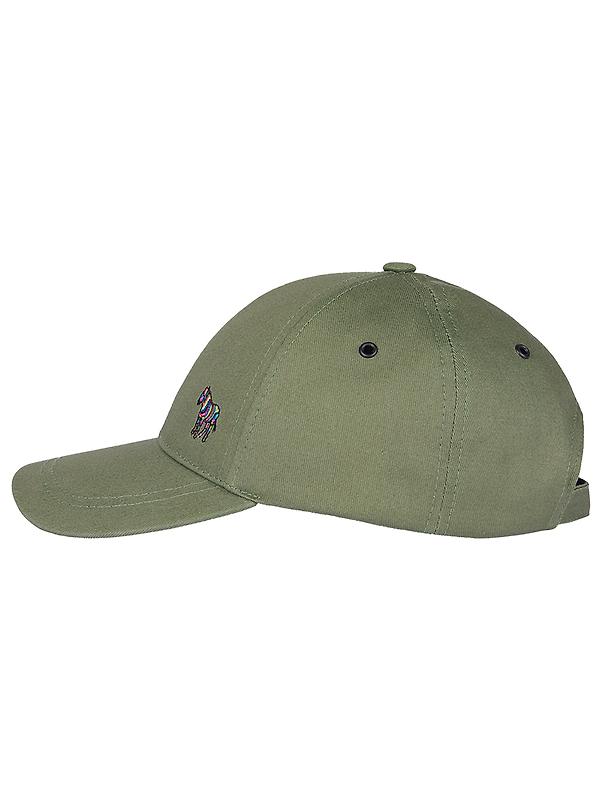 Paul Smith Men's Zebra Logo Baseball Cap - Dark Green Image 1