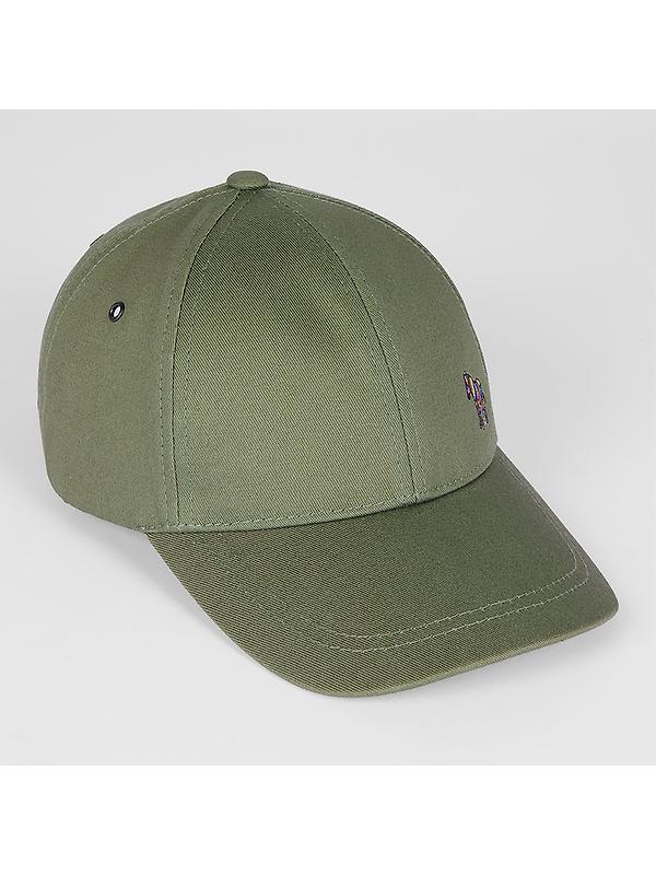 Paul Smith Men's Zebra Logo Baseball Cap - Dark Green Image 2