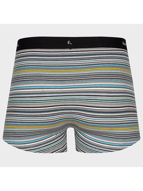 Paul Smith Men's Signature 3 Pack Boxer Briefs / Trunks - Multicolour Image 4