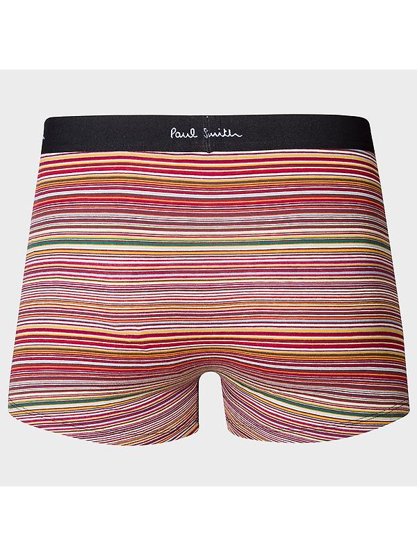 Paul Smith Men's Signature 3 Pack Boxer Briefs / Trunks - Multicolour Image 5