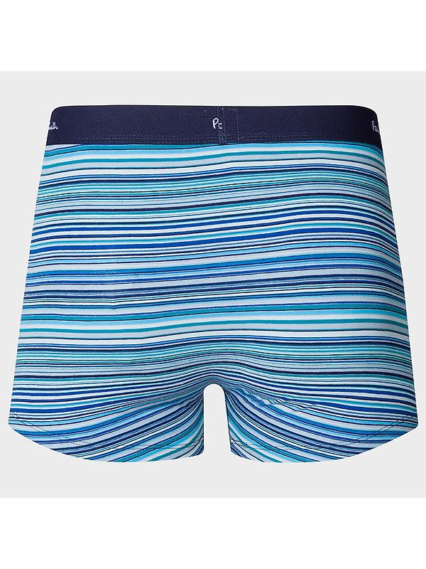 Paul Smith Men's Signature 3 Pack Boxer Briefs / Trunks - Multicolour Image 8