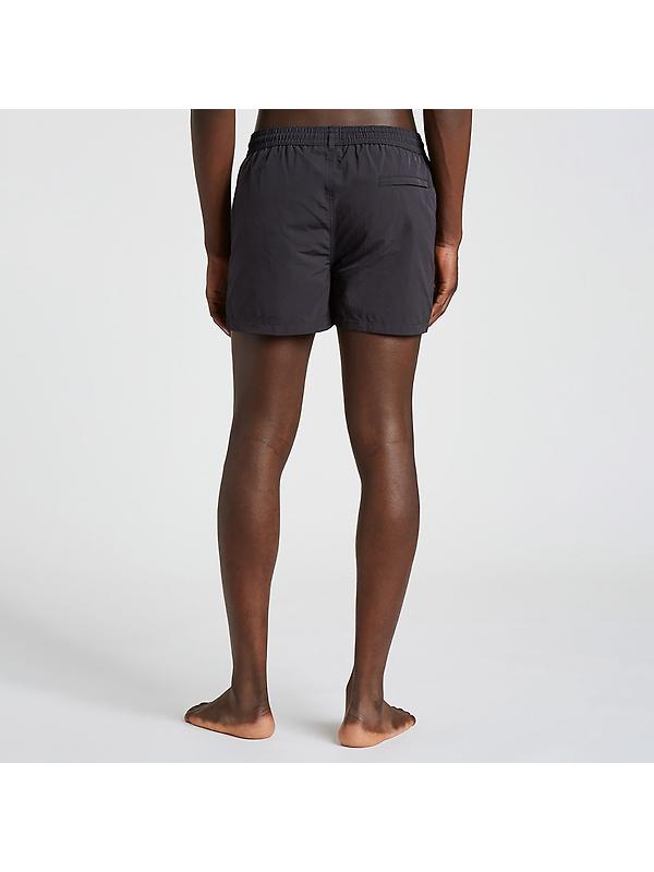 Paul Smith Men's Swim Shorts With 'Artist Stripe' Trim - Black Image 3