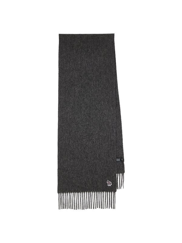 Product image of Paul Smith Men's Zebra Lambswool Scarf - Grey