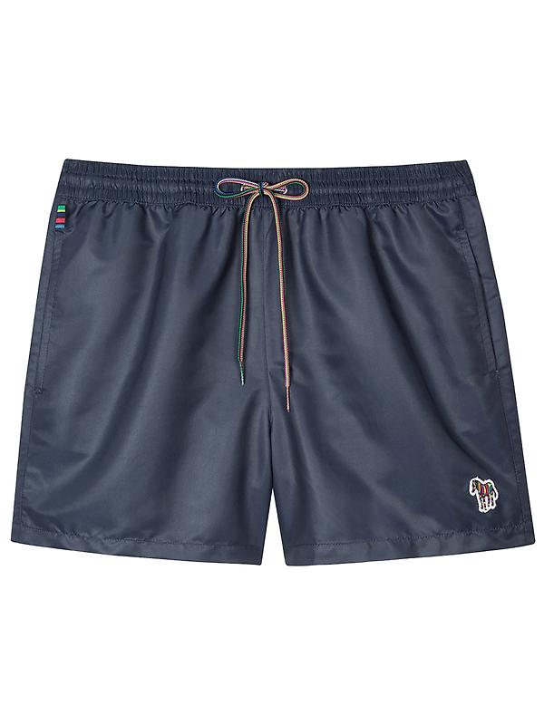 Paul Smith Men's Zebra Logo Swim Shorts - Navy Product Image