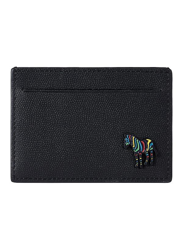 Paul Smith Zebra Card Holder Wallet - Black Image 1