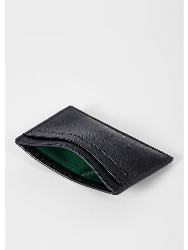 Paul Smith Zebra Card Holder Wallet - Black Image 3