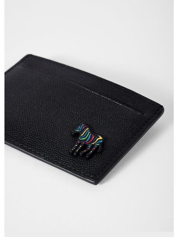 Paul Smith Zebra Card Holder Wallet - Black Image 4