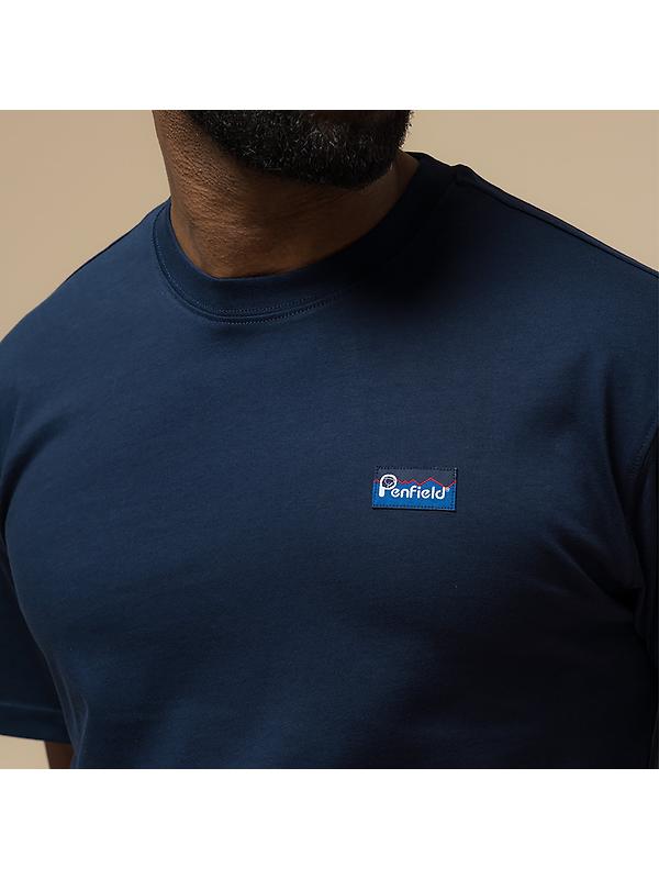 Penfield Men's Original Logo T-Shirt - Navy Blue Image 5