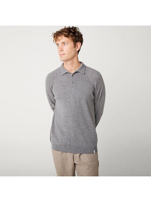 Peregrine Men's Beauford Made In England Polo Shirt - Nimbus Image 2