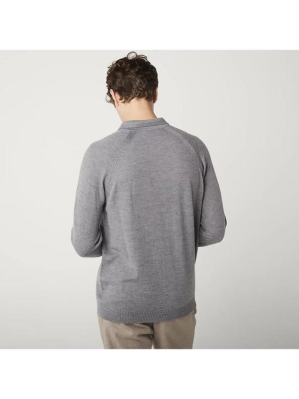 Peregrine Men's Beauford Made In England Polo Shirt - Nimbus Image 4