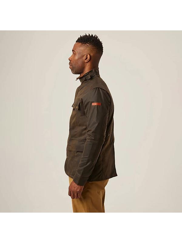Peregrine Men’s Bexley Waxed Jacket – Brown Image 4
