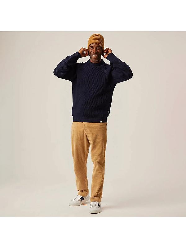 Peregrine Men's Ford Made In England Crew Jumper - Navy Image 3