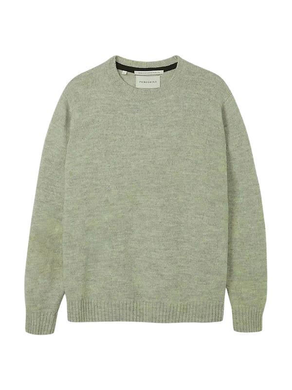 Peregrine Men's Makers Made In England Crew Jumper - Mint Product Image