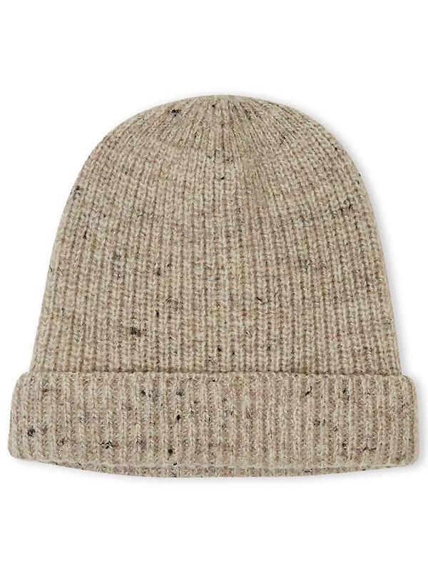 Peregrine Porter Made In England Ribbed Beanie - Oatmeal Product Image