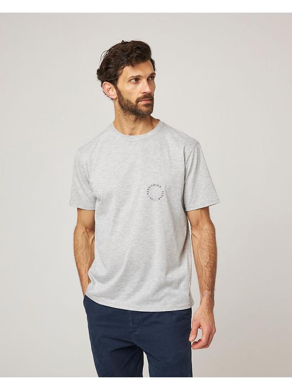 Peregrine Men's Made In England Graphic T-Shirt - Light Grey Image 3