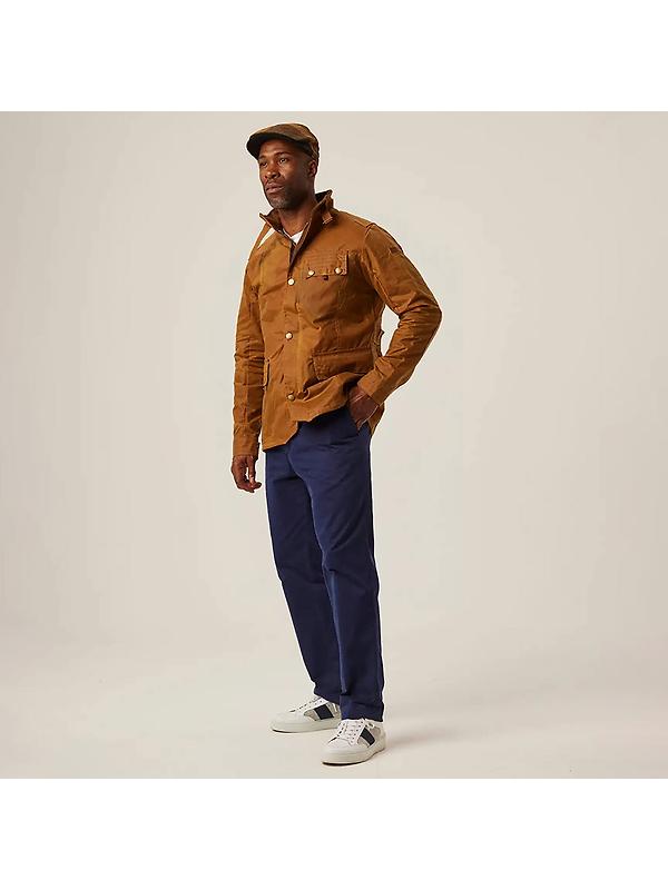 Peregrine Men's Bexley Waxed Jacket – Mustard Image 3