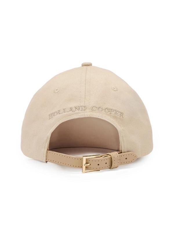 Holland Cooper Women's Premium Logo Cap - Soft Tan Image 3