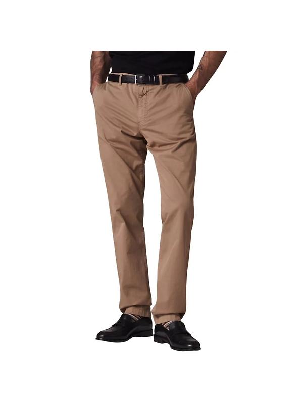 PS By Paul Smith Men's Tapered-Fit Stretch-Cotton Chinos - Camel Product Image