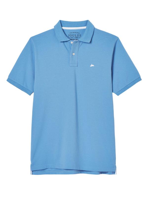 Product image of Joules Men's Woody Regular Fit Cotton Pique Polo Shirt - Blue