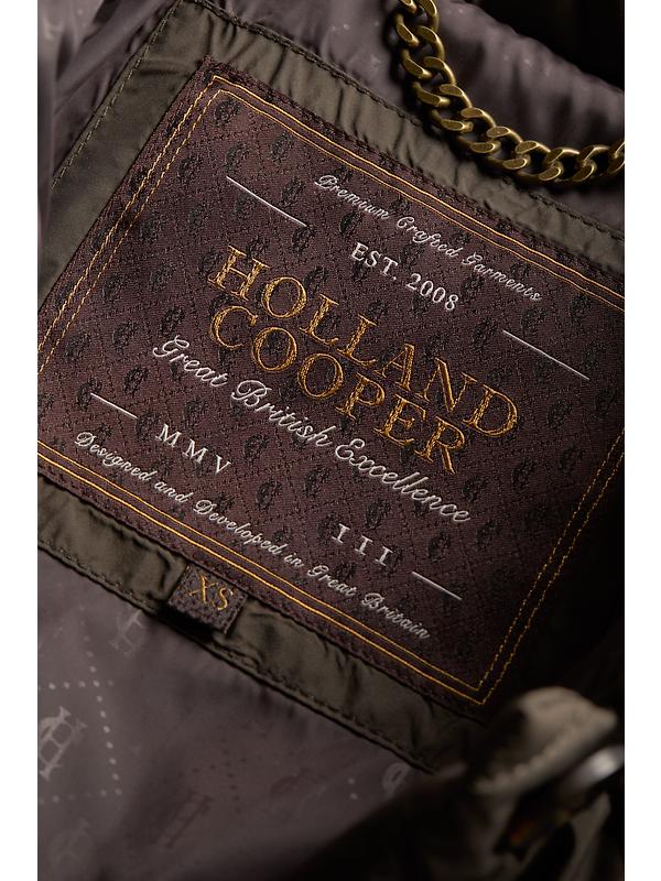Holland Cooper Women's Quilted Coach Jacket - Heritage Khaki Image 9