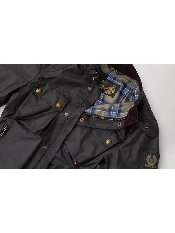 Belstaff Men's Waxed Cotton Racemaster Jacket - Black Image 2