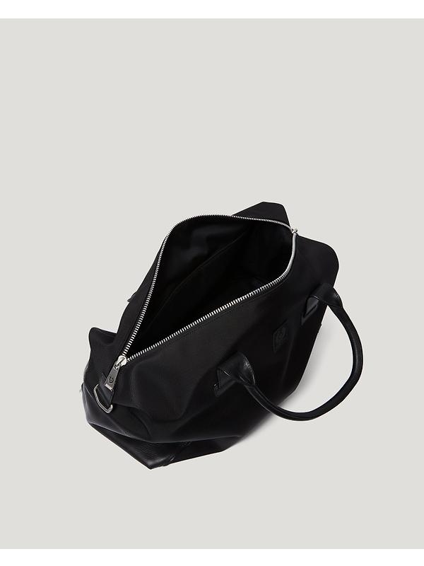 Belstaff Ballistic Nylon Ronson Weekender Bag - Black Image 5