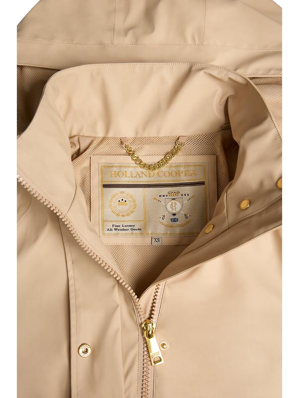 Holland Cooper Women's Chartwell Rain Parka - Sand Image 8