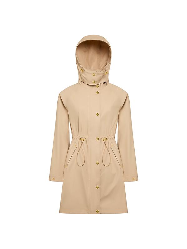 Holland Cooper Women's Chartwell Rain Parka - Sand Image 1