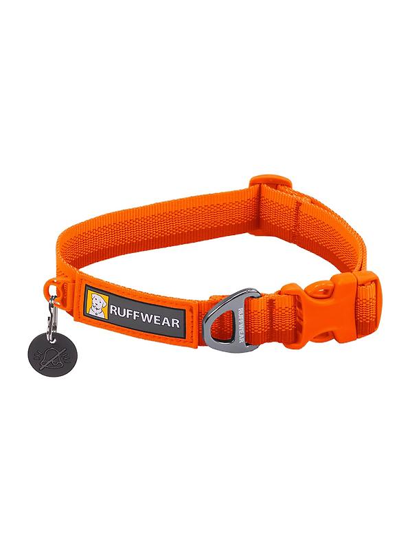 RUFFWEAR Front Range Dog Collar - Blaze Orange Image 1